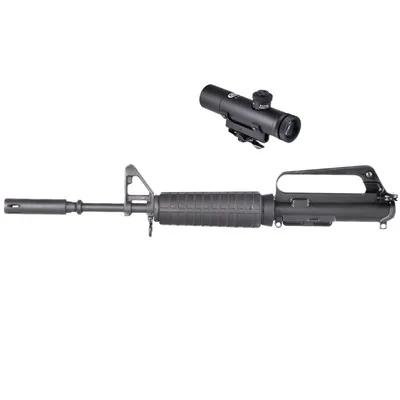Retro Carry Handle Brn Gau-5a 5.56mm 12.7"bbl 1-12 Twist Pin/Weld W/Colt 4x21mm