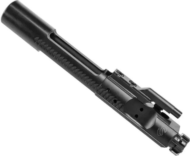 Lead & Steel AR-15/AR-16/M4 5.56x45mm NATO/.300 AAC Blackout/.223 Remington M16 Complete Bolt Carrier Group Nitride Black