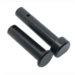 Stainless Steel AR-15 Takedown Pins .040 Extra Length BLK 5.56mm