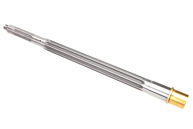 Rainier Arms Ultramatch MOD2 .223 Wylde Intermediate .800 Gas Block TiN Extension- 16 Polished