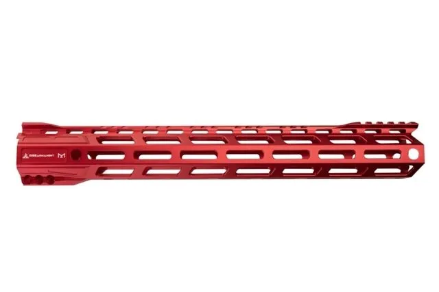 RISE Armament RA-905 Handguard M-LOK AR-15 13.5in 6061-T6 Billet Aluminum Anodized RISE Red