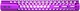 Guntec USA Honeycomb M-LOK Free Floating Handguard With Monolithic Top Rail 15in Anodized Purple