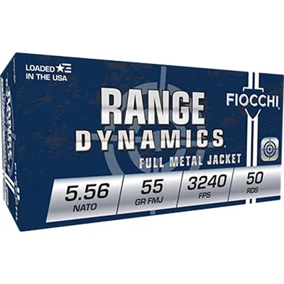 Range Dynamics 5.56x45 NATO M193 55gr Fmjbt 1000/Cs