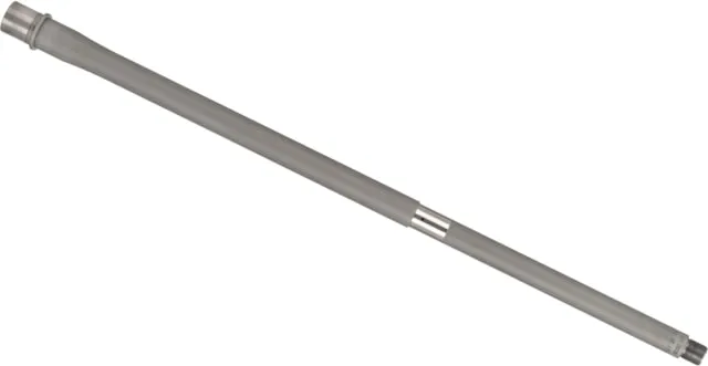 Shaw AR-15 6 ARC Threaded Barrel No Flute 22in HBAR Profile 1-7.5 Twist 5/8-24 Thread Matte Stainless