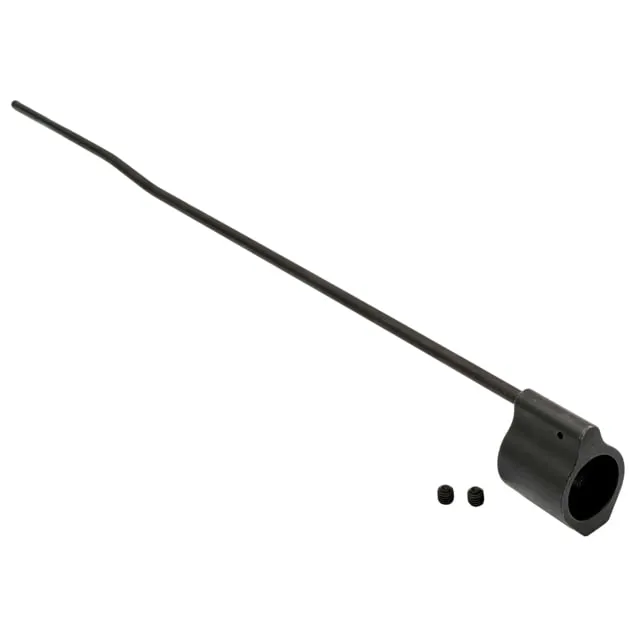 LBE Unlimited Low Profile Gas Block.750 in Rifle Length Black