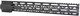 Guntec USA AR-15 15in Air-Lok Series M-LOK Compression Free Floating Handguard w/ Monolithic Top Rail Anodized Red