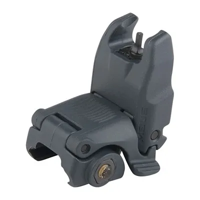 MBUS Front Sight Flip-Up Polymer For AR-15 Stealth Gray