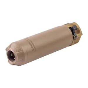 SureFire SOCOM6-Mini4 6mm ARC Low Back Pressure Suppressor, Dark Earth