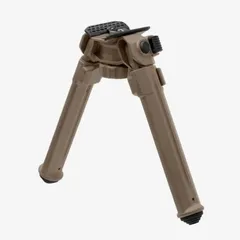 Magpul Industries, MOE Bipod, Fits Sling Stud, Matte Finish - FDE