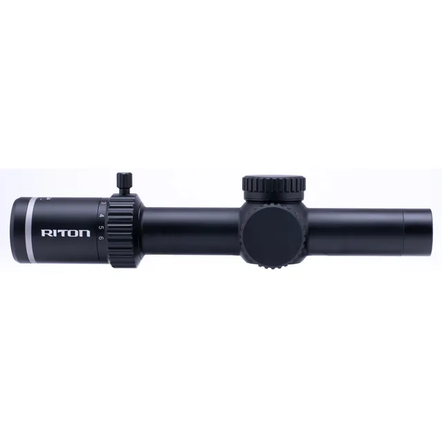 Riton 1-10x24 5 Series Tactix OT 0.1 MRAD Reticle FFP Rifle Scope