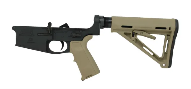 PSA GEN2 PA10 Complete MOE MIAD Lower Receiver - Flat Dark Earth - 516445103
