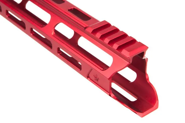 Lead Star Arms LSA-15 - Skeletonized AR-15 Builder's Set with 17" LSA-15 Free Float - Red