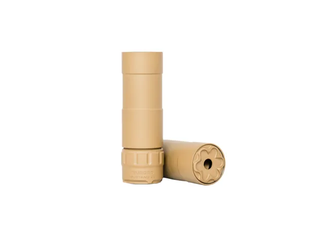 Rugged Mustang22 Modular Rimfire Suppressor, FDE