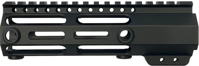 JE Machine Tech AR-15 M-LOK Versatile Free Float Handguard 7in Barrel Nut Included BLACK