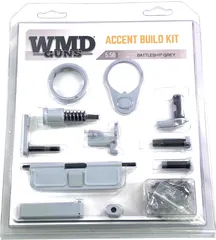 WMD Guns Accent Build Kit 5.56 Battle Grey 1-ACCKIT-Battle Grey