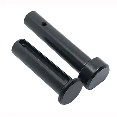 Stainless Steel AR-15 Takedown Pins .040 Extra Length BLK 5.56mm