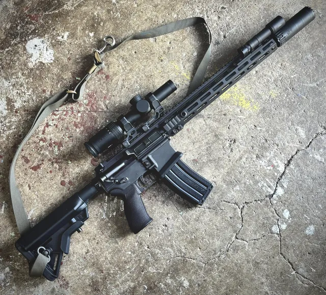 Anderson 14.5-inch Griffin Barrel Build with CMT Rail