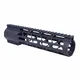 Guntec USA .308 Caliber AIR-LOK Series M-LOK Compression Free Floating Handguard w/Monolithic Top Rail 9in Black
