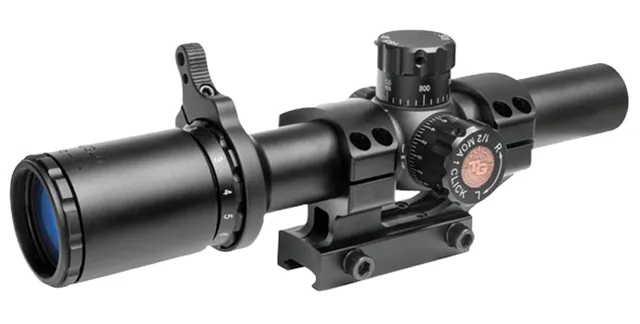 TruGlo Tru-Brite 30 Aircraft Grade Aluminum Rifle Scope, 1x-6x, Matte