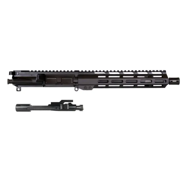 AIM Sports Inc Complete AR Pistol Upper Receiver w/ BCG 5.56 NATO 10.5in Barrel M4 Profile Carbine 1-8 Twist 1/2x28 Thread 10M-LOK Free Float