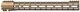 Aero Precision Atlas S-One MLOK Handguard AR15 Cerakote Burnt Bronze 15 in