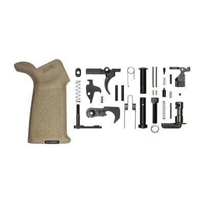 M4E1 Lower Parts Kit W/ MOE Grip For AR-15 FDE