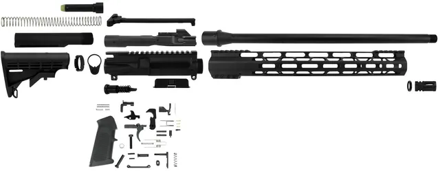 Tacfire Build Kit for AR-15 45 ACP Complete Rifle, Nitride Black