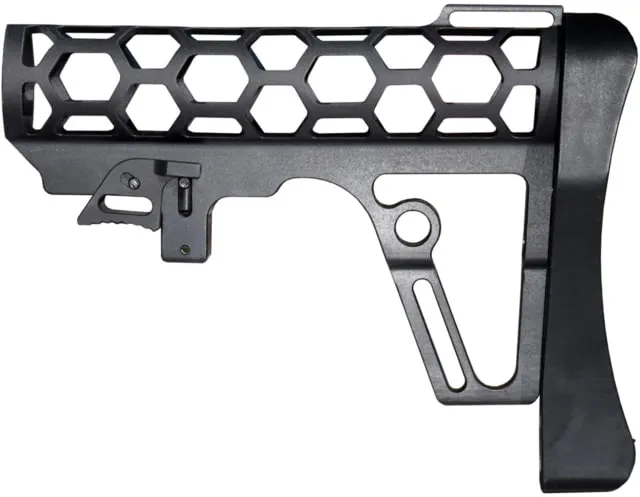 Presma Skeletonized 223/5.56/308 Buttstock Mil-Spec Tube 6 Position Black