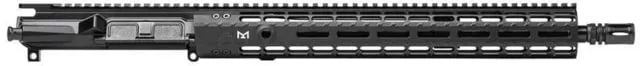 Aero Precision M4E1 AR15 .223 Wylde 18 inch SS QPQ M-LOK Upper Receiver Rifle Length 1-8 Twist 1/2x28 A2 Flash Hider Anodized Black