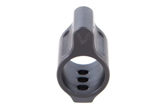 V Seven TITANIUM .625 GAS BLOCK SET SCREW IONBOND BLK
