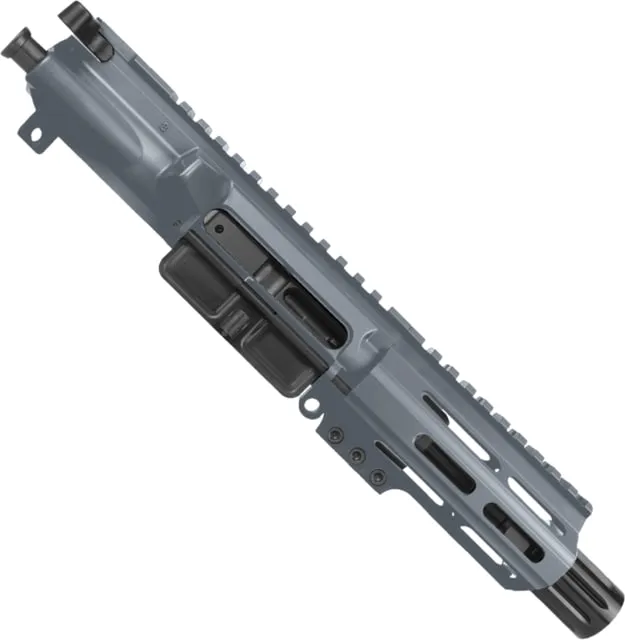 ABC RIFLE COMPANY AR .40 S&W Pistol 4in Barrel M-LOK Handguard Complete Upper Receiver w/BCG And Charging Handle Sniper Grey