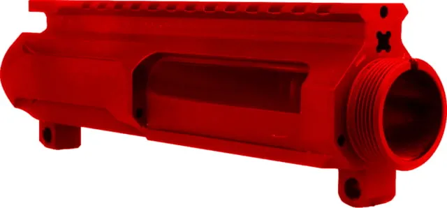 ABC RIFLE COMPANY AR-15 Sleek Billet Stripped Upper Receiver Cerakote Red