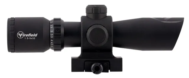 Firefield 1.5-5x32mm Illuminated Mil-Dot (SPF) Barrage Rifle Scope