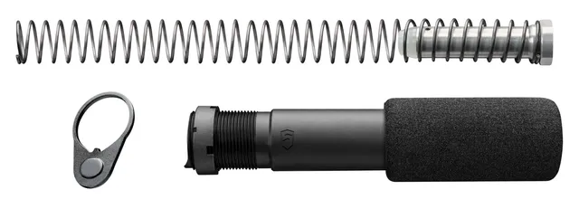 Phase 5 Buffer Tube Complete Assembly for AR-15 Pistol, Black