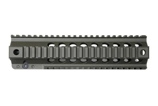 Dirty Bird AR-15 ASAL Free Float Quad Rail - 9.35", OD Green