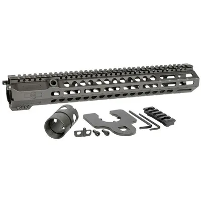 Low Combat Rail HD 15" M-LOK Handguard For AR-15 Black