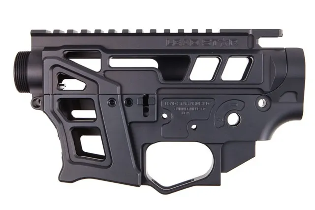 Lead Star Arms LSA-9 Skeletonized PCC/AR-9 Receiver Set - Black