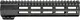 JE Machine Tech AR-15 Ultralightweight Minimalist Full Top Rail 10 in No Anti Rotation Tabs Black