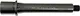 Lead & Steel AR-9 9mm Threaded AR Barrel 5.5in Straight Blowback 1-10 Twist 1/2x28 Nitride Black