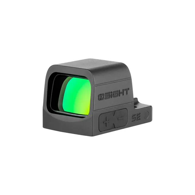 Osight SE 2 MOA Dot + 32 MOA Circle Green Dot Sight, Black