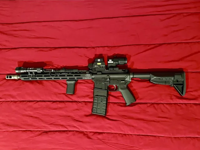 BCM Standard 16-inch on a BCM Lower with EOTech XPS2