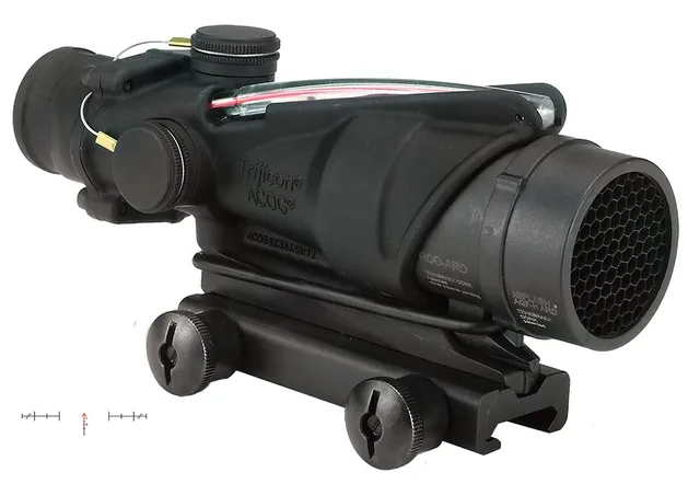Trijicon ACOG 4x32mm Illuminated Red Chevron Rifle Scope