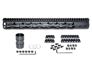 Presma AR-15 Super Light M-LOK Series Free Float Handguards 15in Black