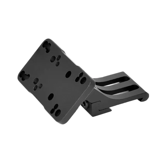 Tactical 45 deg Offset Reflex Mount Picatinny Rail