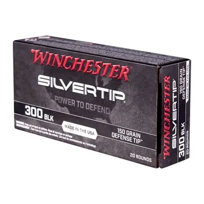 Silvertip Slivertip 300 AAC Blackout 150gr Defense Tip 20/Box