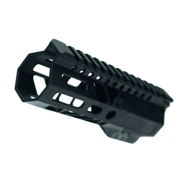 Faxon Firearms Streamline AR-15 M-LOK Handguard 6in Aluminum Black