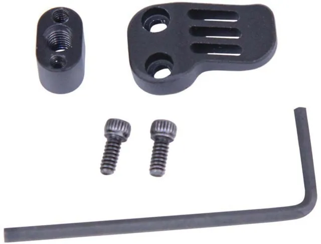 Guntec USA AR-15 / AR-308 Extended Mag Catch Paddle Release Black