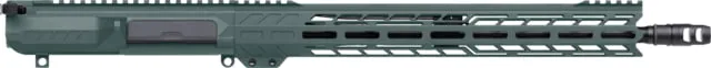 CMMG Resolute Mk3 8.6 Blackout 16.1 inch Upper Receiver 1-3 Twist 5/8 x 24 CMMG ZEROED Muzzle Brake Cerakote Charcoal Green