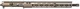 Aero Precision M4E1-T 5.56x45 15 inch MOD 4 Upper Receiver Government Mid Length 1 in 7 Twist A2 Bird Cage Kodiak Brown