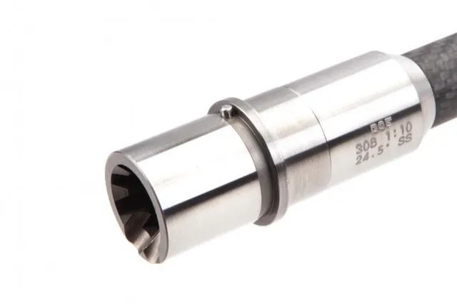 BSF Barrels .308 Rifle-Gas 1/10 Twist - 24" Black/Gray Fluted